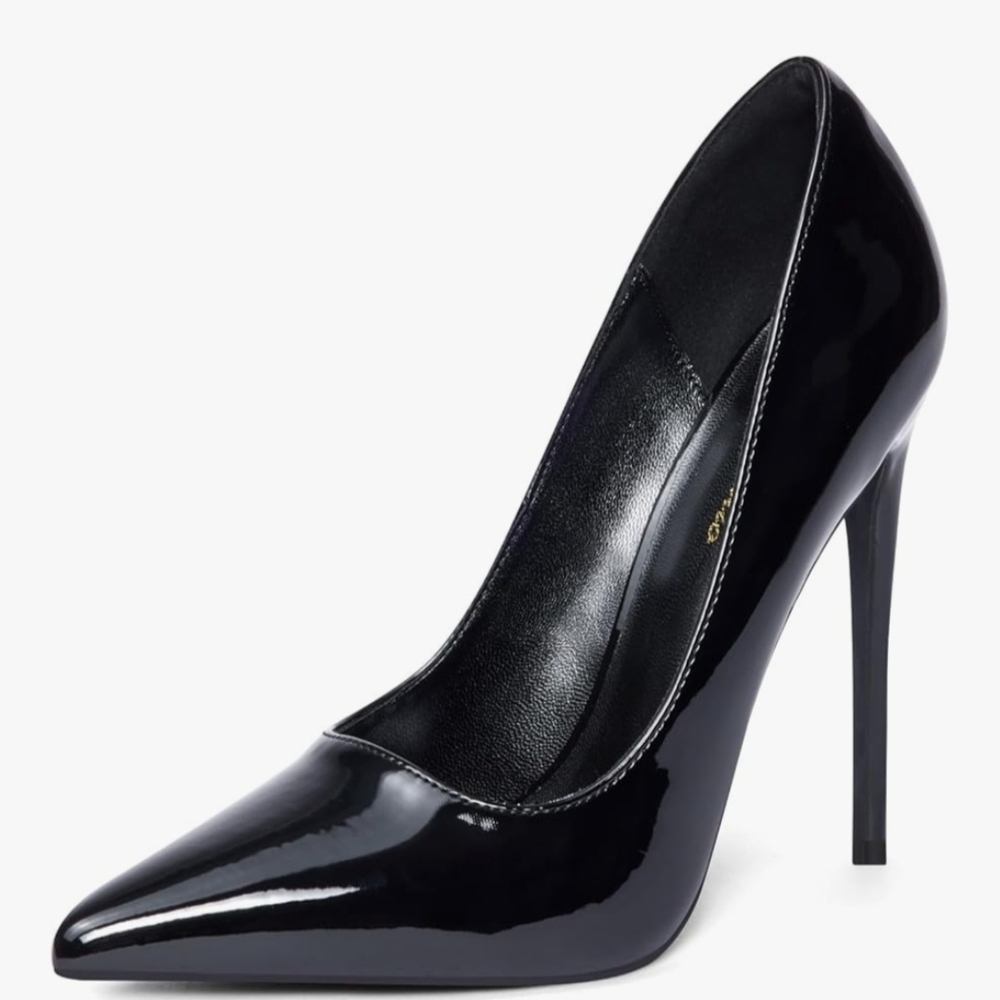 Elegant Black Stiletto Heels